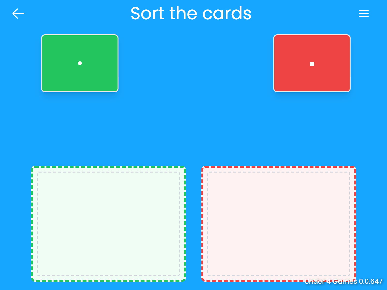 Sort Cards